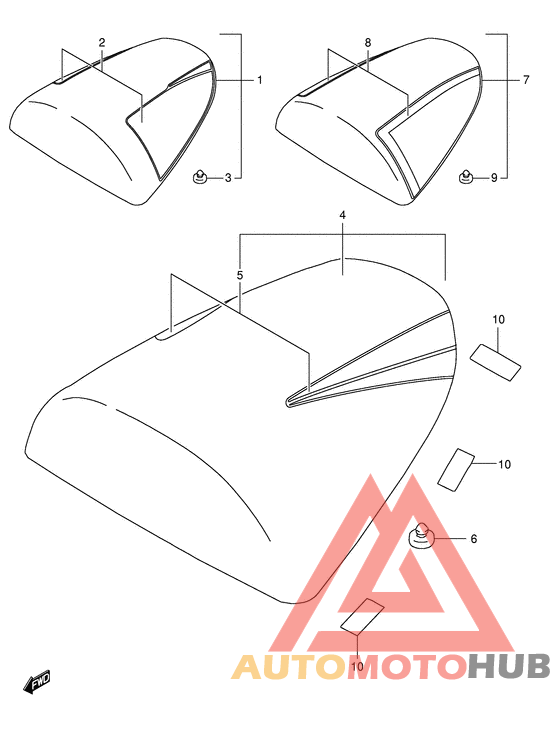 Seat tail box