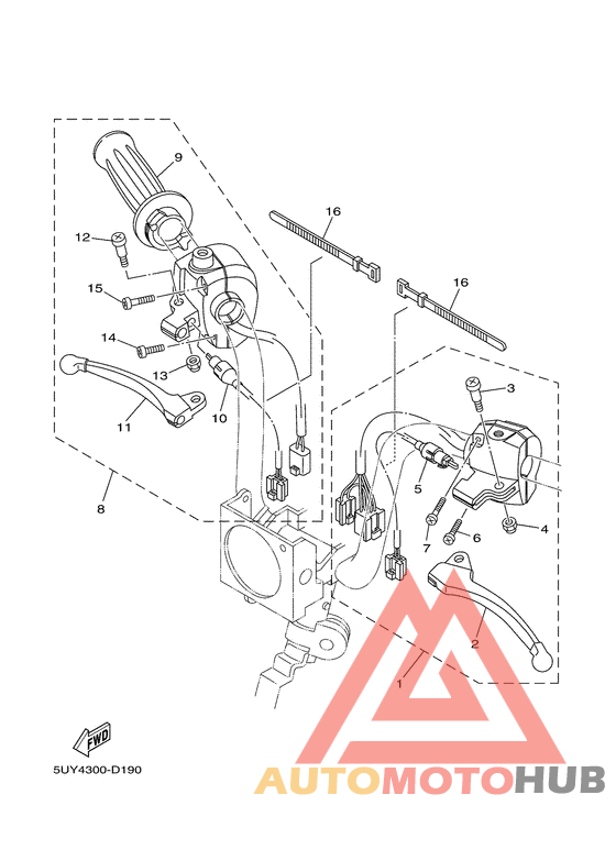 Handle switch & lever