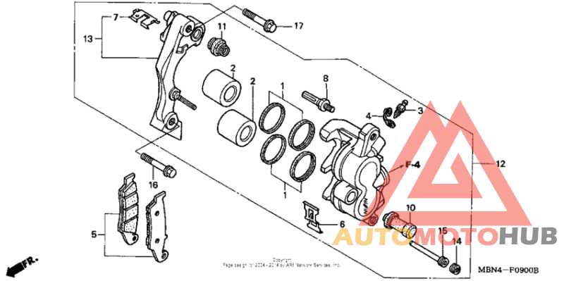 Передний суппорт