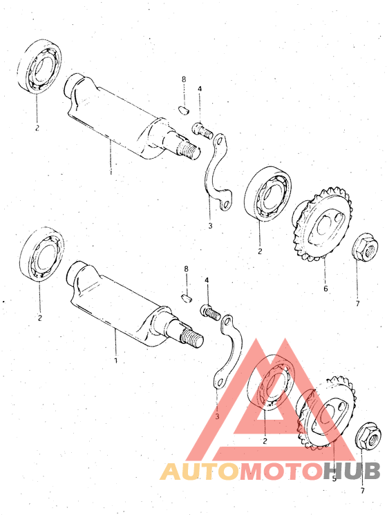 Балансир кривошипа