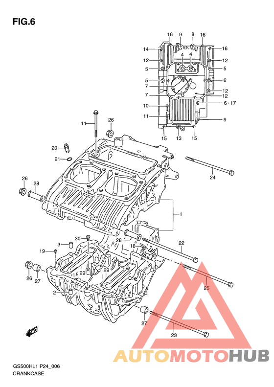 Картер двигателя