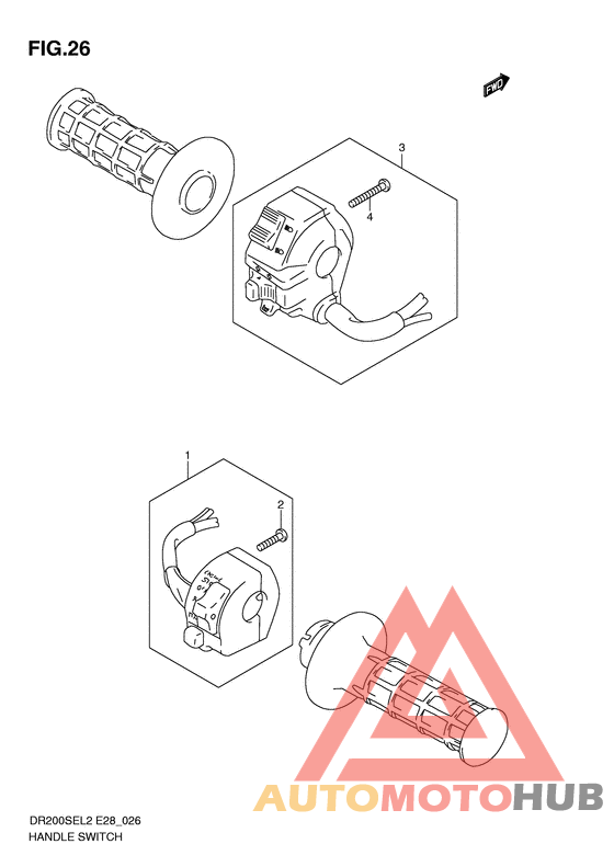 Рулевой переключатель
