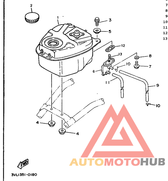 Rpservoir a carburant