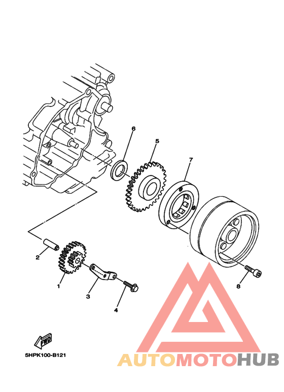 Муфта стартера