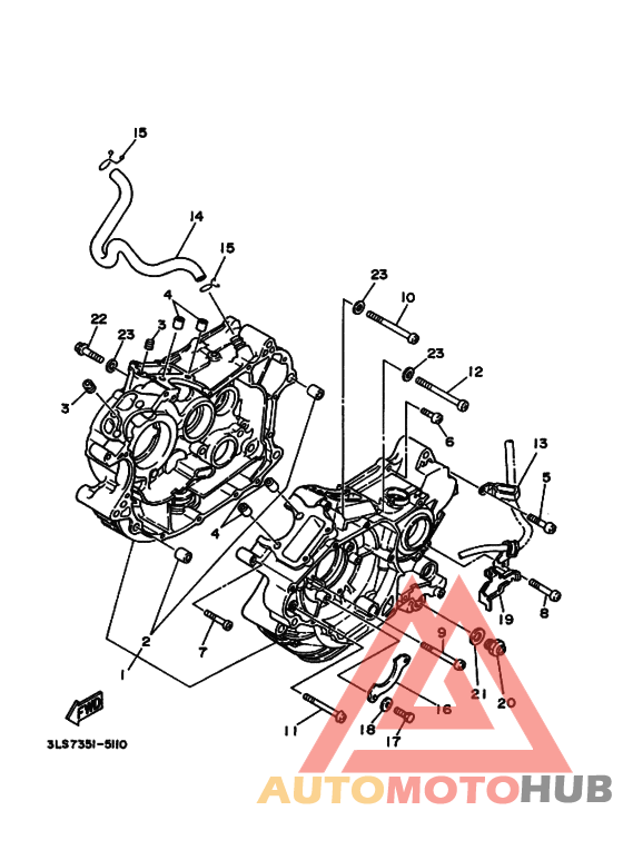 Картер двигателя