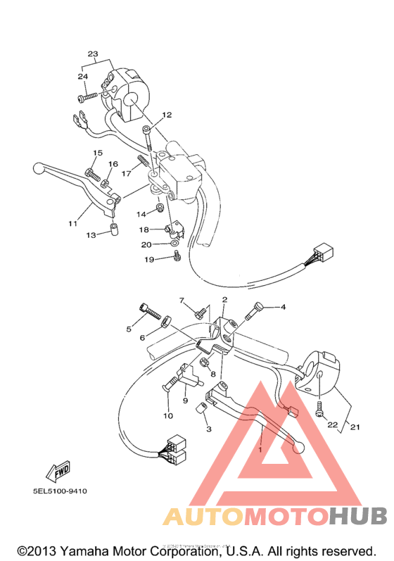 Рулевые переключатели