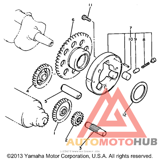 Муфта стартера