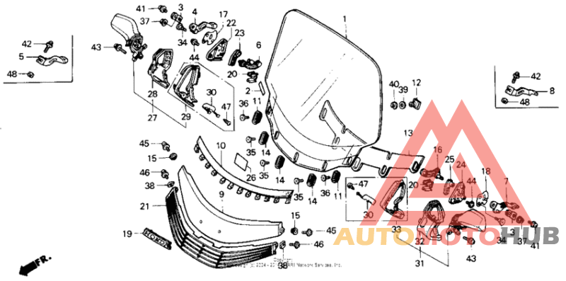 Wind screen except se