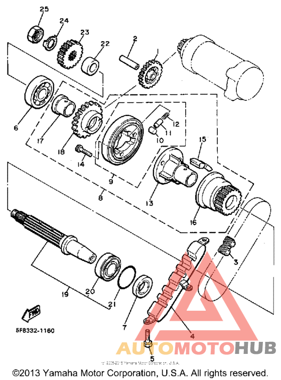 Муфта стартера