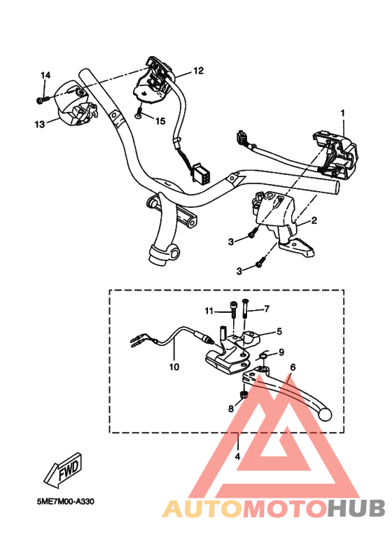 Interruptor  manillar&palanc