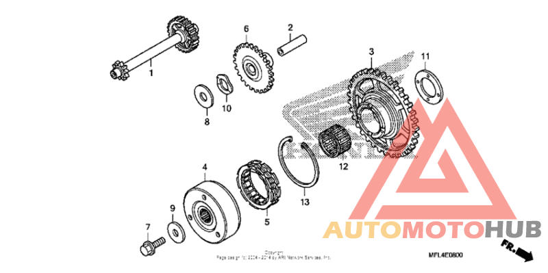 Муфта стартера