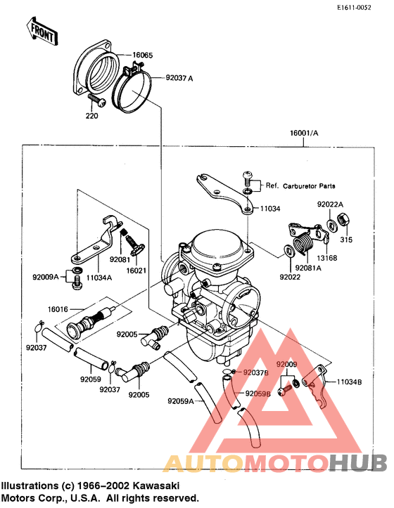 Carburetor assy