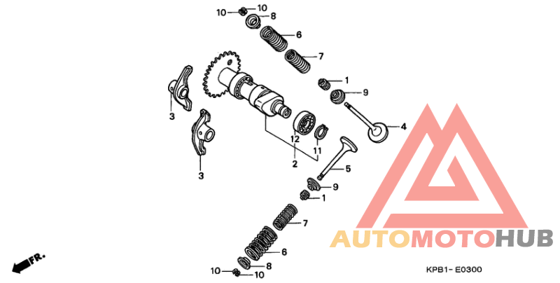 Распред вал/клапана