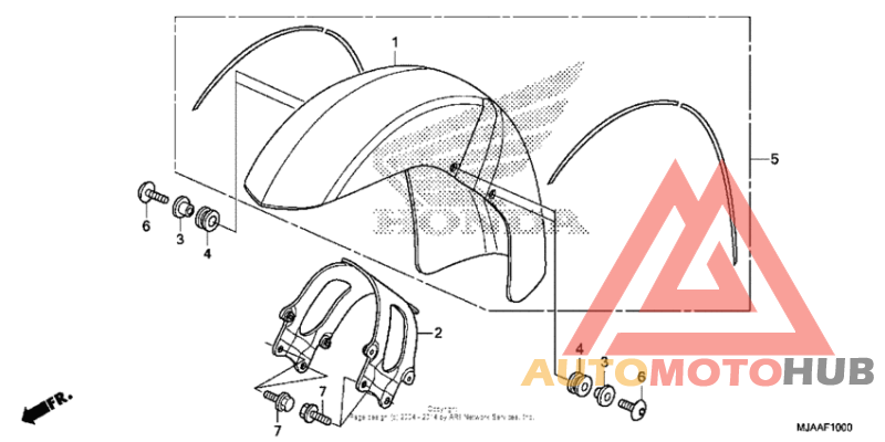 Front fender (1)