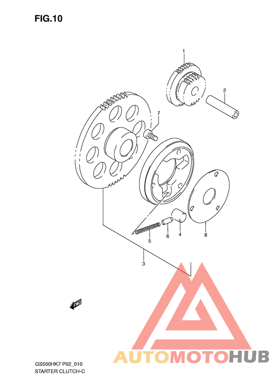 Муфта стартера