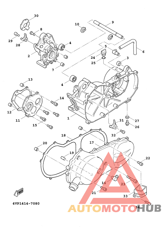 Картер двигателя