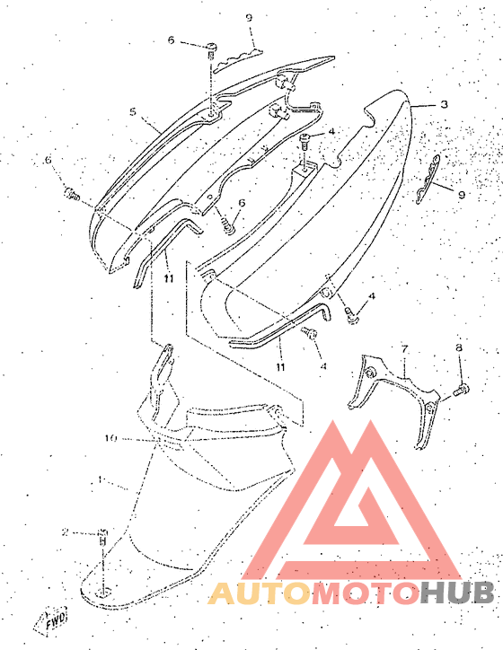 Боковые обтекатели