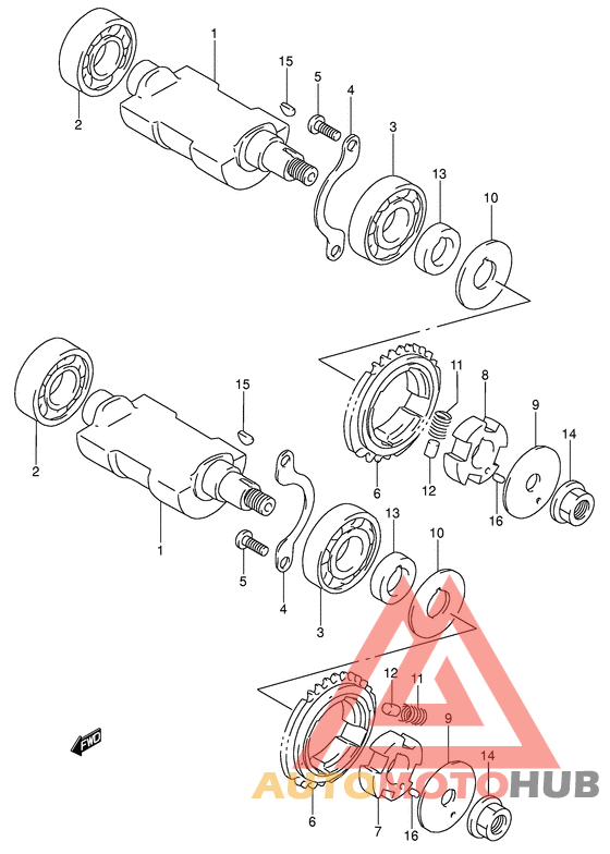 Балансир кривошипа