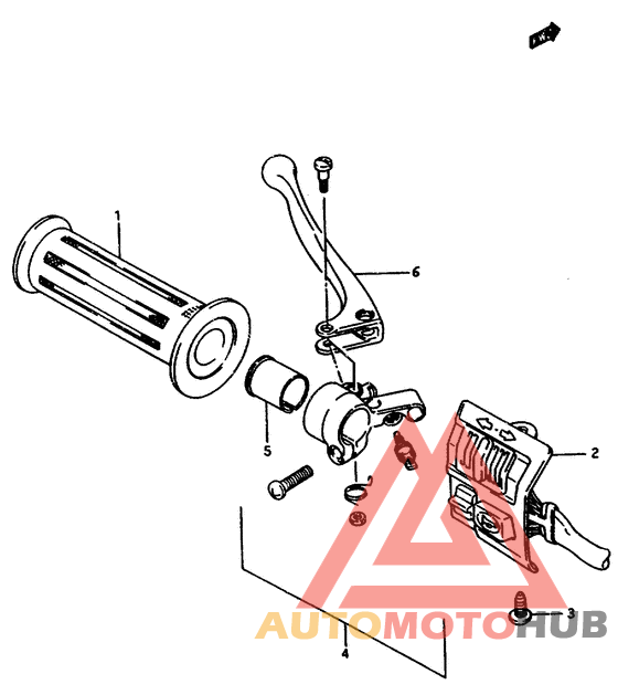 Left handle switch for p22,p34