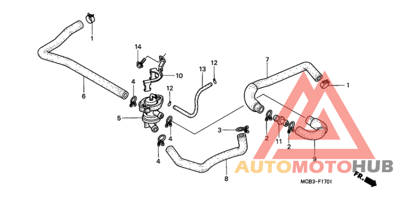 Air injection cont. valve