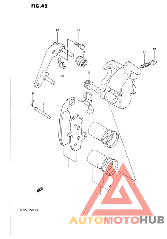Передний суппорт