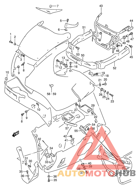 Cowling installation parts