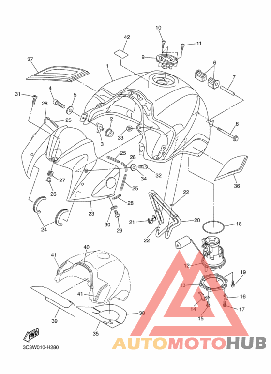 Fuel tank assy