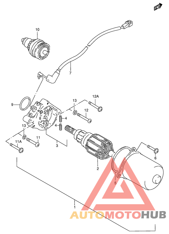 Стартерный мотор