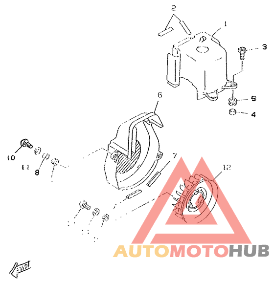 Кожух вентилятора