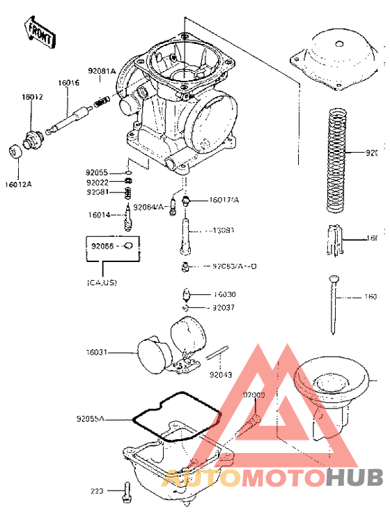 Детали карбюратора