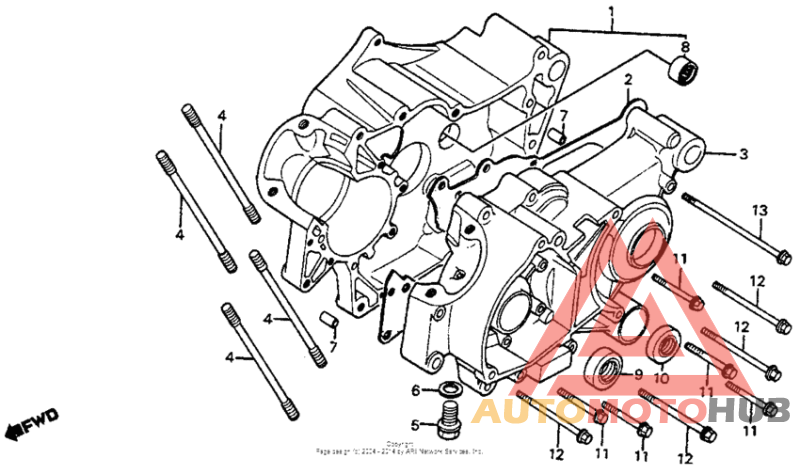 Crankcase 80-81