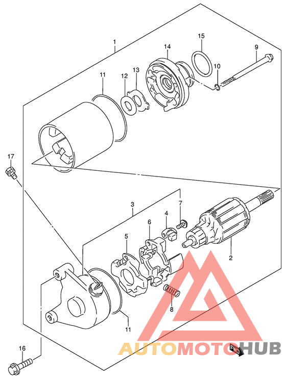 Стартерный мотор