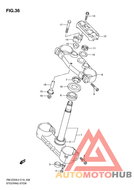 Траверса нижняя