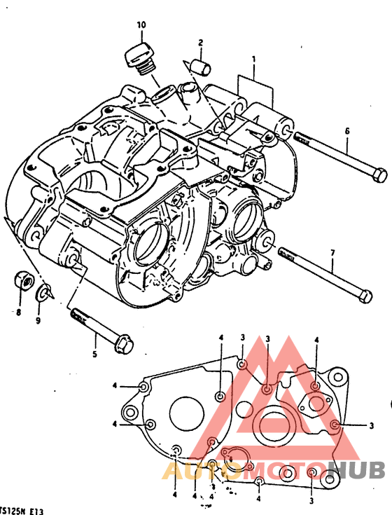Картер двигателя