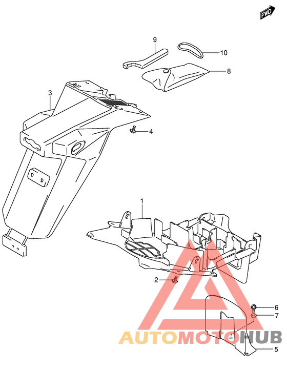 Заднее крыло
