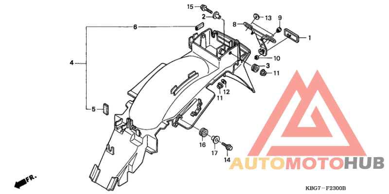 Заднее крыло