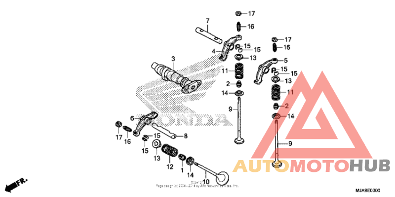 Camshaft valve (fr.)