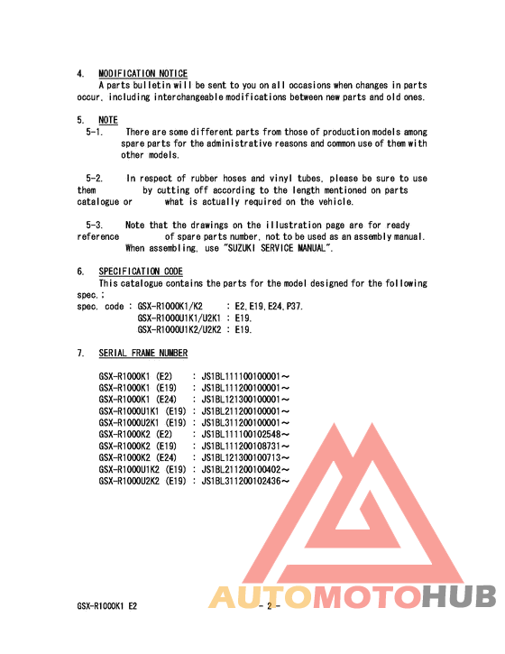 Catalog preface