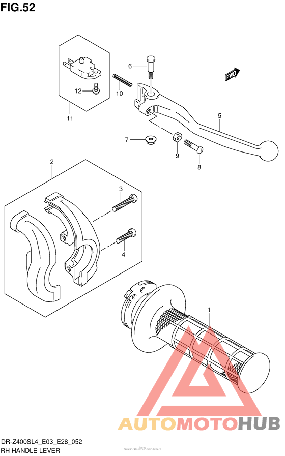 Rh Handle Lever