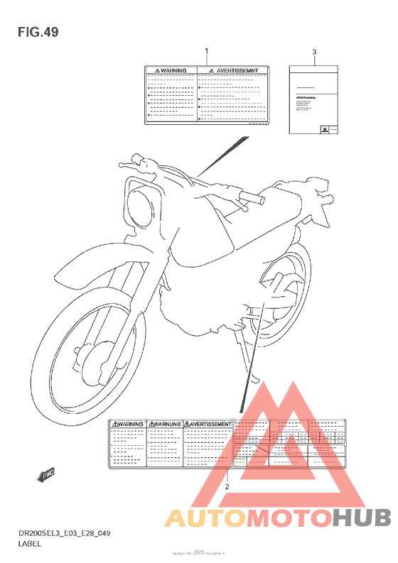 Label (Dr200Sel3 E28)