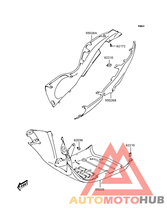 Боковые обтекатели