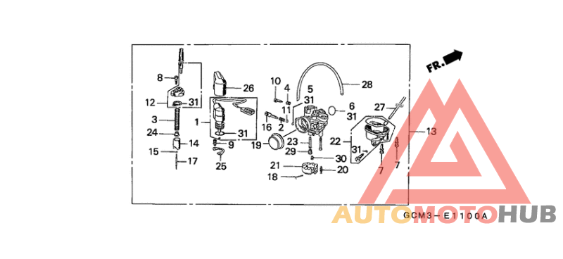 Carburetor assy