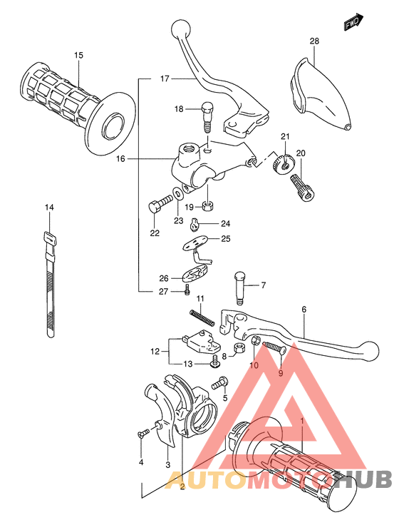 Рулевой рычаг
