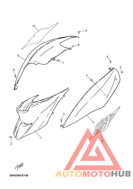 Боковые обтекатели