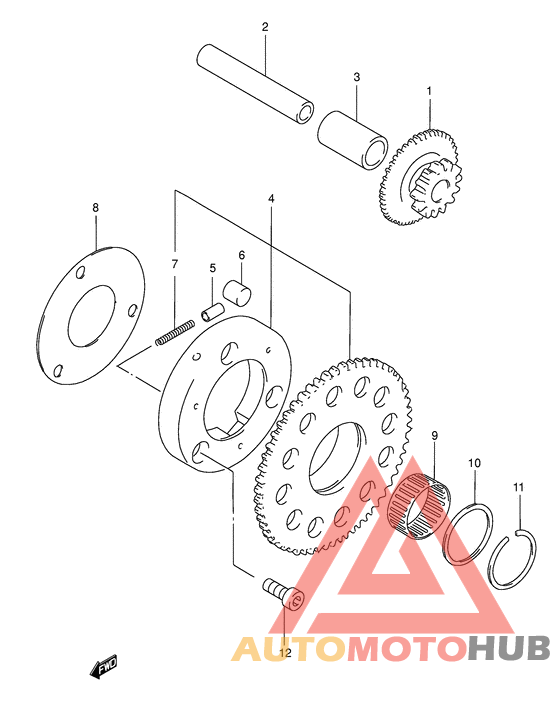 Муфта стартера