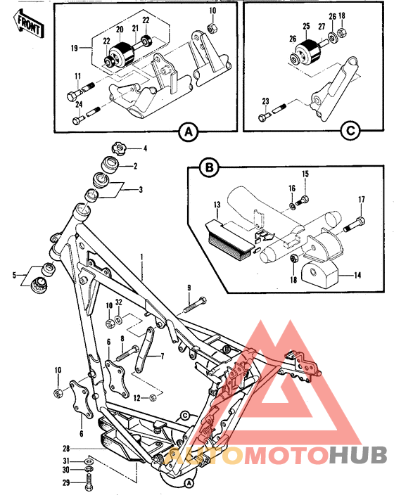 Frame/frame fittings