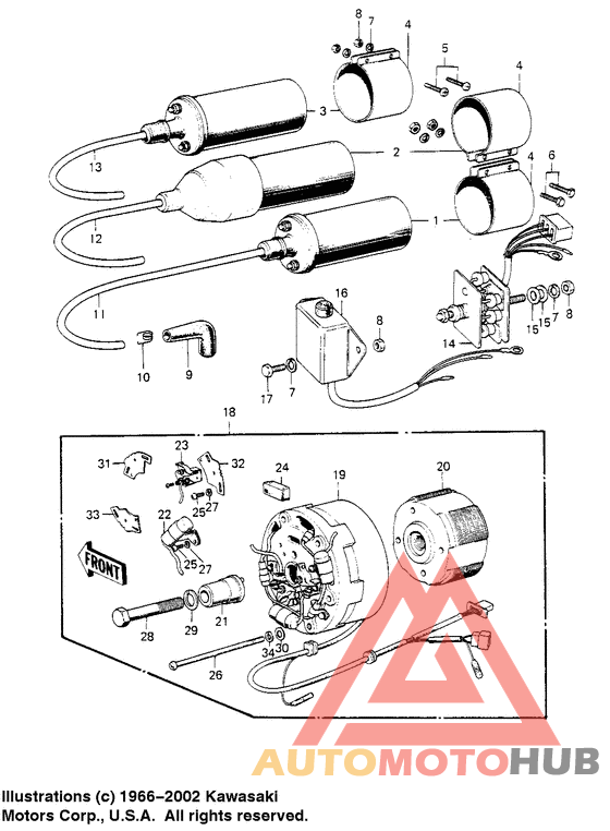 Ignition/generator/regulator