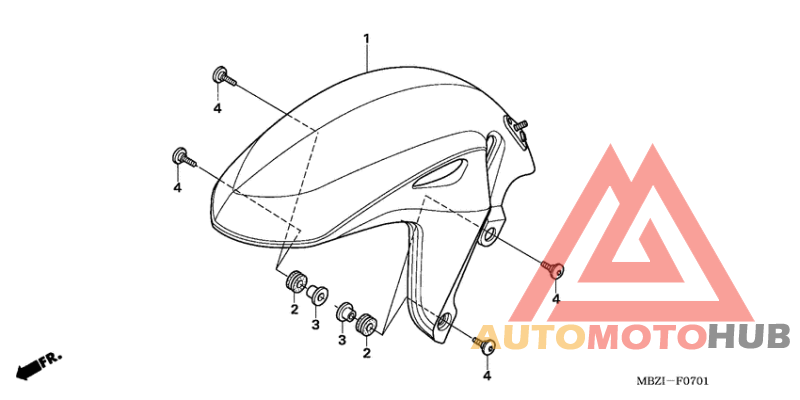 Переднее крыло