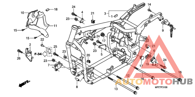 Frame body