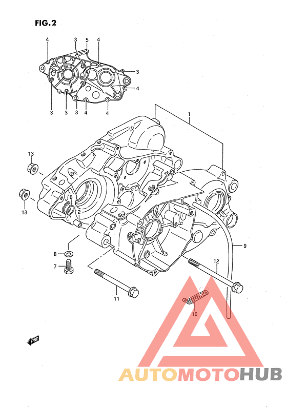 Картер двигателя